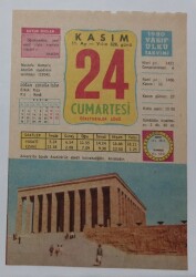 24 Kasım 1990 Takvim Yaprağı - Doğum Günü Hediyesi EFM(N)6777 - Gökçekoleksiyon