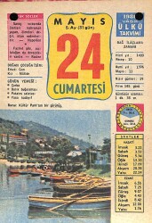 24 Mayıs 1980 Takvim Yaprağı - Doğum Günü Hediyesi EFM(N)9110 - Gökçekoleksiyon