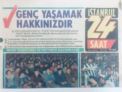24 Saat Gazetesi 10 Mart 1985 - Yaşlılar Gençleri Olumsuz Yönleriyle Tanıyor GZ40600 - 1