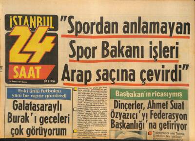 24 Saat Gazetesi 14 Aralık 1984 - Galatasarayın Haklı İtirazı - Dünya Disko Dans Yarışması Yapıldı GZ126953 - 1