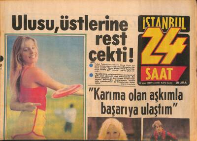 24 Saat Gazetesi 21 Şubat 1985 - Jupp Derwalli En Güvendiği Adam da Yalnız Bıraktı GZ127706 - 1