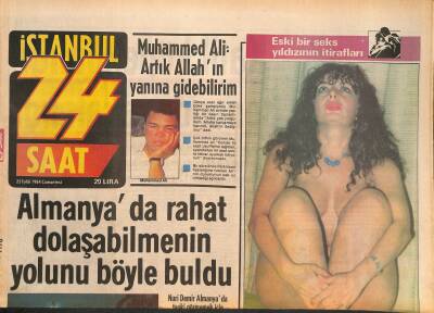 24 Saat Gazetesi 22 Eylül 1984 - Muhammed Ali Clay Artık Allahın Yanına Gidebilirim GZ127563 - 1