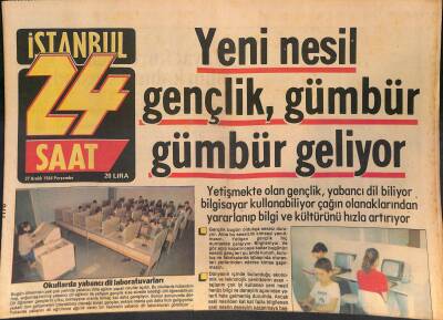 24 Saat Gazetesi 27 Aralık 1984 - Suudi Arabistan Deniz Kuvvetleri Komutanı Deniz Harp Okulumuzu Çok Beğendi GZ127756 - 1
