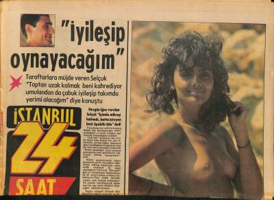 24 Saat Gazetesi 27 Eylül 1984 - Bayern Münih Antrenörü Udo Lattek Sahadan Atıldı Ve 5 Bin Mark Cezaya Çarptırıldı GZ127152 - 1