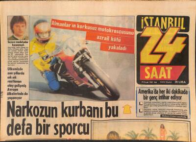 24 Saat Gazetesi 29 Ocak 1985 - Galatasaraylı Futbolcular Artık Maç Kazansa da Prim Alamayacak GZ127757 - 1