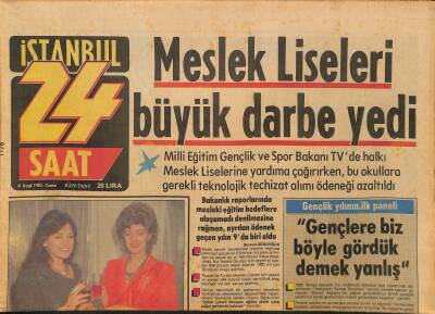24 Saat Gazetesi 4 Ocak 1985 - Türkan Şorayın Yerini Almayı Kabul Etmiyor GZ127188 - 1