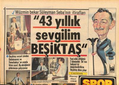24 Saat Gazetesi Spor Eki 17 Haziran 1985 - Fenerbahçede Pazarlıkla Anlaşma - Yelkenler Mutlu GZ127340 - 1
