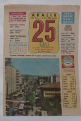 25 Aralık 1990 Takvim Yaprağı - Doğum Günü Hediyesi EFM(N)6804 - Gökçekoleksiyon