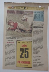 25 Ekim 1979 Takvim Yaprağı - Doğum Günü Hediyesi EFM(N)7375 - Gökçekoleksiyon