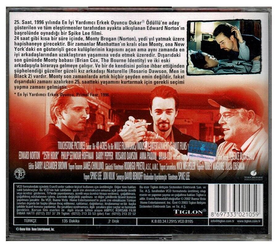 25. Saat - VCD Film VCD181 - 2