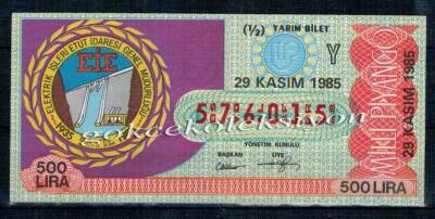 26 Kasım 1985 Yarım Bir Bilet PYB1983 - 1
