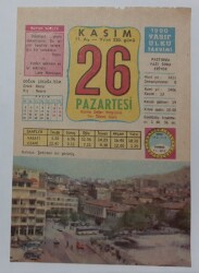 26 Kasım 1990 Takvim Yaprağı - Doğum Günü Hediyesi EFM(N)6779 - Gökçekoleksiyon