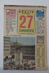 27 Aralık 1980 Takvim Yaprağı - Doğum Günü Hediyesi EFM(N)6554 - Gökçekoleksiyon