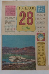 28 Aralık 1990 Takvim Yaprağı - Doğum Günü Hediyesi EFM(N)6810 - Gökçekoleksiyon