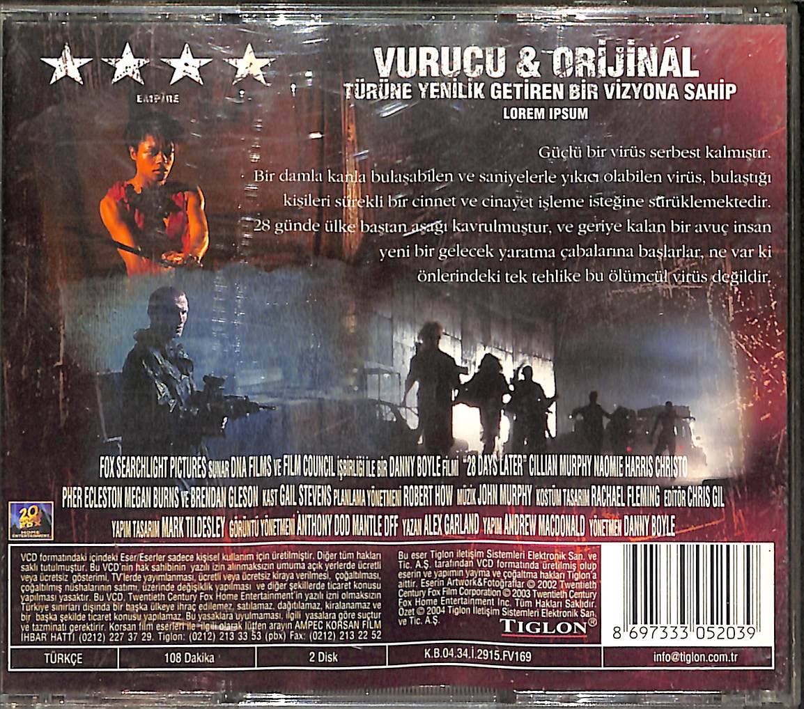28 Gün Sonra VCD Film (İkinci El) VCD26951 - 2