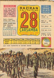 28 Haziran 1989 Takvim Yaprağı - Doğum Günü Hediyesi EFMN13908 - Gökçekoleksiyon