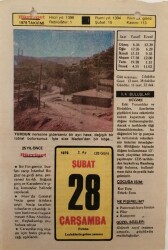 28 Şubat 1979 Takvim Yaprağı - Doğum Günü Hediyesi EFM(N)7582 - Gökçekoleksiyon