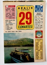 29 Aralık 1979 Takvim Yaprağı - Doğum Günü Hediyesi EFM(N)6611 - Gökçekoleksiyon