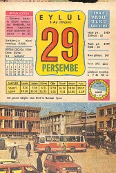 29 Eylül 1983 Takvim Yaprağı - Doğum Günü Hediyesi EFMN15915 - Gökçekoleksiyon