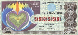 29 Eylül 1985 Piyango Bileti Çeyrek Bilet PYB6089 - Gökçekoleksiyon
