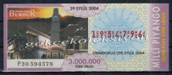 29 Eylül 2004 Piyango Bileti PYB2157 - Gökçekoleksiyon