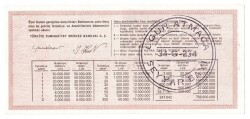 29 Mart 1985 Yarım Bilet PYB4308 - 2