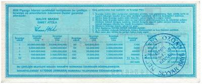 29 Mart 1995 Çeyrek Bilet PYB2991 - 2