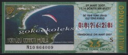 29 Mart 2007 Çeyrek Bilet PYB2347 - Gökçekoleksiyon