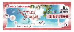29 Mart 2011 (12) Yarım Bilet PYB4578 - Gökçekoleksiyon
