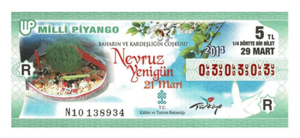 29 Mart 2014 Varyete (14) Dörttebir Bilet Çil PYB3780 - 1