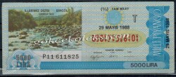 29 Mayıs 1988 Tam Bilet PYB1517 - Gökçekoleksiyon