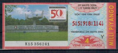29 Mayıs 2006 Yarım Bilet PYB2250 - 1