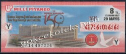 29 Mayıs 2012 Yarım Bilet PYB2492 - Gökçekoleksiyon