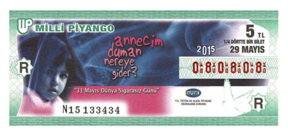 29 Mayıs 2015 Varyete (14) Dörttebir Bilet Çil PYB3810 - 1