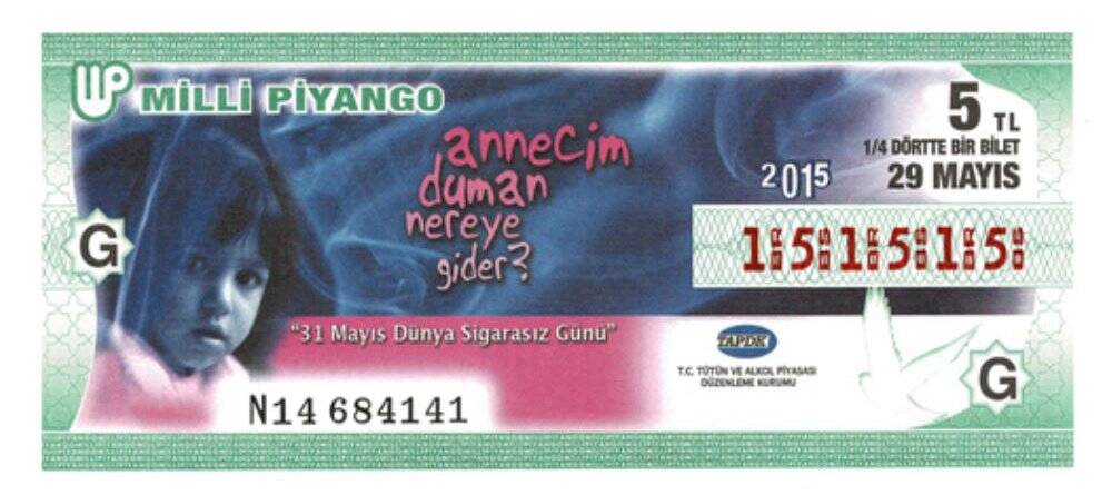 29 Mayıs 2015 Varyete (14) Dörttebir Bilet Çil PYB3811 - 1