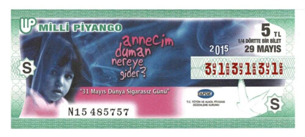 29 Mayıs 2015 Varyete (14) Dörttebir Bilet Çil PYB3812 - 1