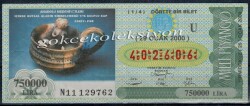 29 Ocak 2000 Çeyrek Bilet PYB1731 - Gökçekoleksiyon
