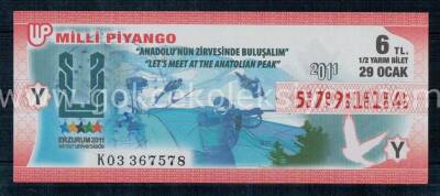 29 Ocak 2011 Yarım Bilet PYB1224 - 1