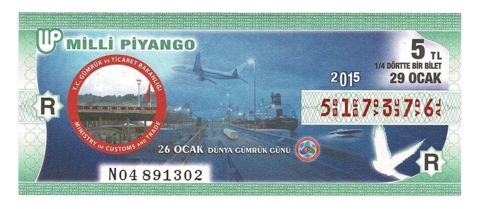 29 Ocak 2015 (14) Dörtte Bir Bilet PYB4464 - 1