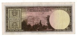 2.Emisyon 1. Tertip 2½ Türk Lirası Seri A46 NATUREL/ÇÇT TCK9337 - 2