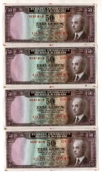 2.Emisyon 50 Kuruş Seri Takipli NATUREL TCK9354 - Gökçekoleksiyon