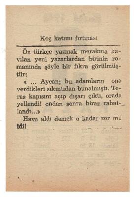 3 Ekim 1948 Takvim Yaprağı EFM845 - 2