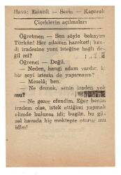 3 Nisan 1948 Takvim Yaprağı EFM903 - 4