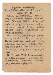 3 Ocak 1948 Takvim Yaprağı EFM933 - 4