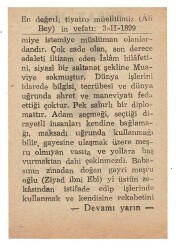 3 Şubat 1948 Takvim Yaprağı EFM923 - 2