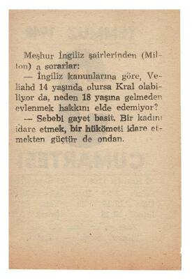 3 Temmuz 1948 Takvim Yaprağı EFM875 - 4