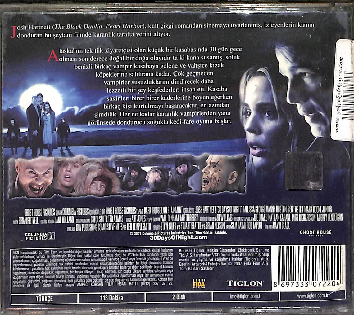 30 Gün Gece VCD Film (İkinci El - 10/7) VCD26471 - 2