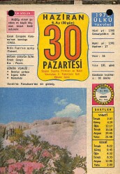 30 Haziran 1975 Takvim Yaprağı - Doğum Günü Hediyesi EFM(N)9264 - Gökçekoleksiyon