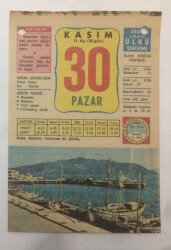 30 Kasım 1980 Takvim Yaprağı -Doğum Günü Hediyesi EFM(N)6464 - Gökçekoleksiyon