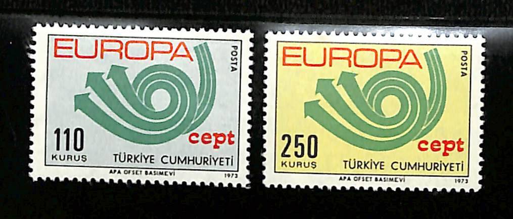 30 Nisan 1973 Europa (Cept) PPT1946 - 1